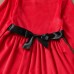 【12M-5Y】Girl Sweet Christmas Red Dress With Hat