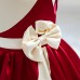 【3M-3Y】Girls Sweet Bowknot Sleeveless Back Princess Dress