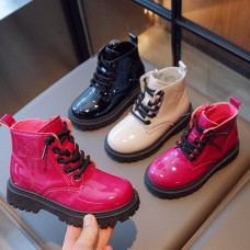 Girls Lace-Up Martens