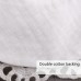 Cotton Lace Female Baby Bib Princess Bib Saliva Towel 360 Degree Rotation Child Fake Collar Decoration  Color  U  shaped White